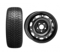 roata janta anvelopa skoda seat polo Roata completa VW Polo, Skoda Fabia, Seat Ibiza janta otel ALCAR 5210 5x14 + anvelopa Iarna Sailun IceBlazer Alpine+ 165/70R14 81T